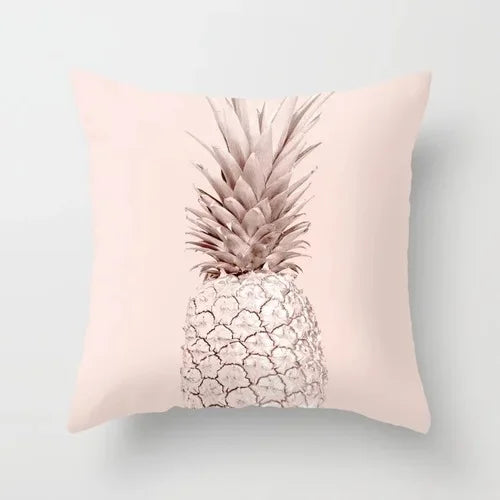 Nordic Style Pink Pillow Marble Geometric Series Waist Rest Cover Sofa Cushion with Removable-Dollar Bargains Online Shopping Australia