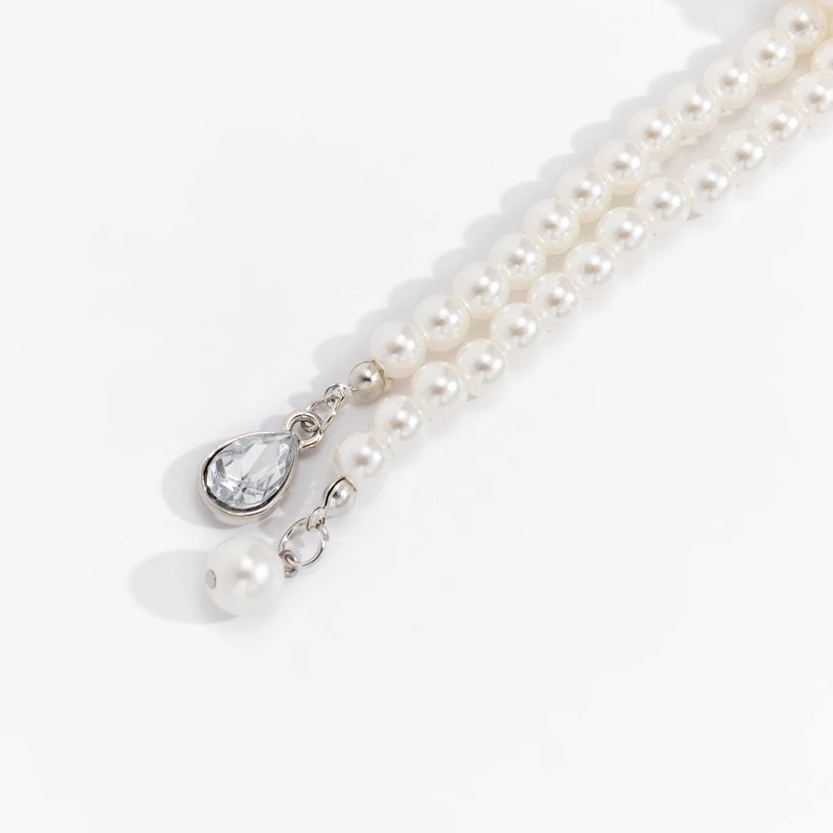 Beads Chain Kpop Pearl Choker Necklace Silver Color Goth Chocker Jewelry On The Neck Pendant For Women Girl Collar-Dollar Bargains Online Shopping Australia