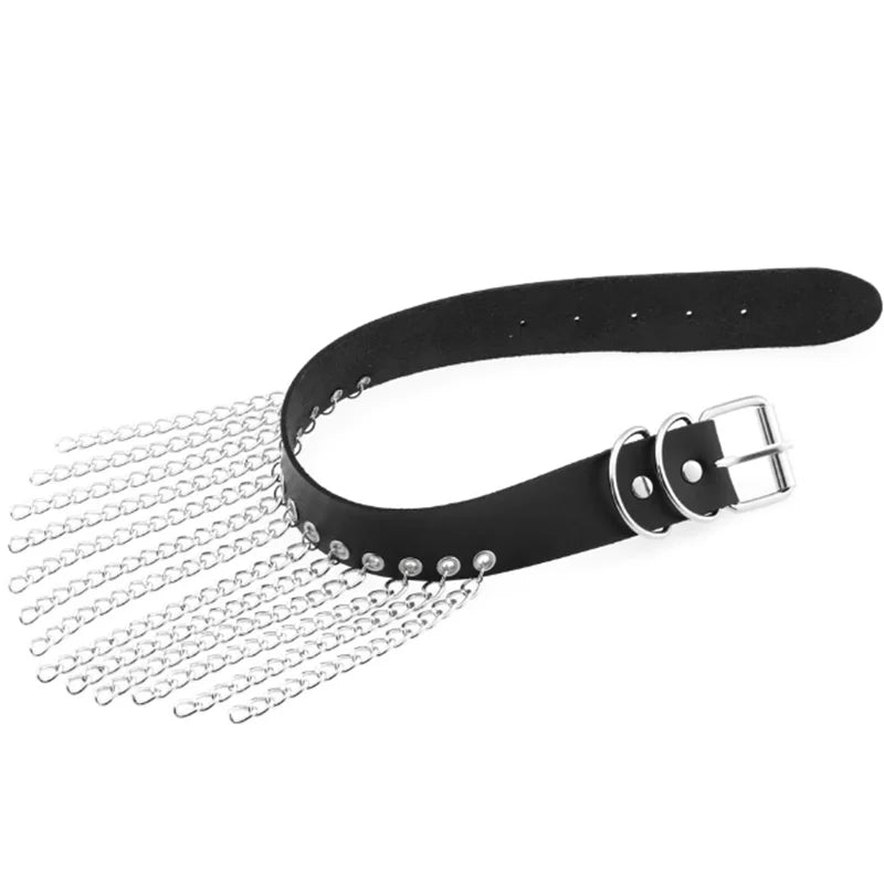 Harajuku Cosplay Rivet Punk Rock Gothi Women Collar Sexy PU Leather Heart Cross Spike Hip Hop Bondage Choker Jewelry-Dollar Bargains Online Shopping Australia