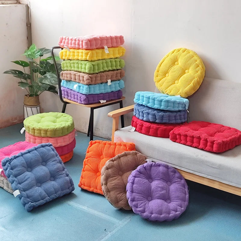 Thicken Square Corncob Tatami Seat Office Chair Cushion Soft Sofa for Home Floor Decor Textile Knee Pillow-Dollar Bargains Online Shopping Australia