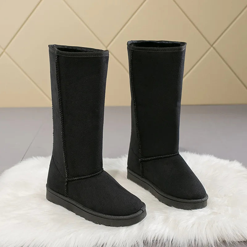 Women Classic Ladies Girls Winter Snow Boots Waterproof Warm Knee High Winter-Dollar Bargains Online Shopping Australia