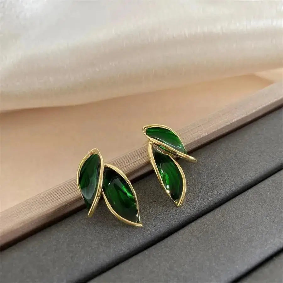 925 Silver Needle Korean Fashion Imitation Pear Earrings For Women Jewelry Luxury Women's Heart Stud Earrings-Dollar Bargains Online Shopping Australia