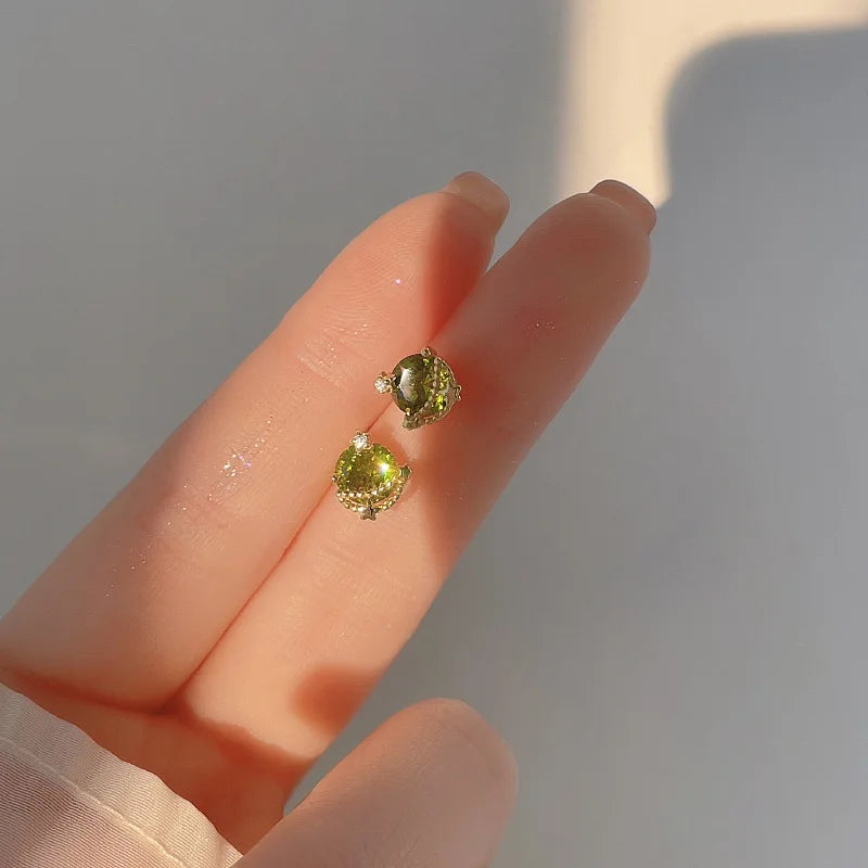 Planet Earrings Silver Color Piercing for Women Moon Star Crystal Zircon Ear Stud Earrings Tragus Cartilage Body Jewelry-Dollar Bargains Online Shopping Australia