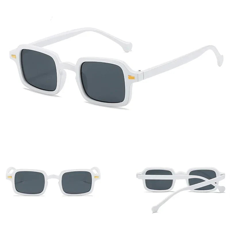 Vintage Small Square Sunglassess for Women Ladies Trendy Driving Eyewear UV400