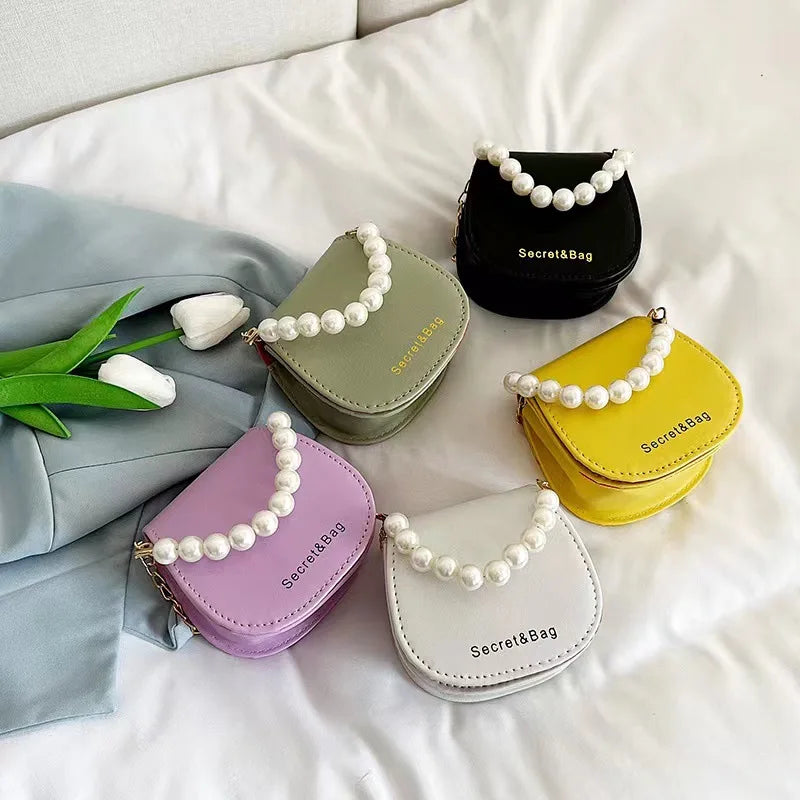Women Mini Handbags New Elegant Shoulder Messenger Bag Portable Chain Bags Girl Pearl Crossbody Rhombus Small Square Bag-Dollar Bargains Online Shopping Australia
