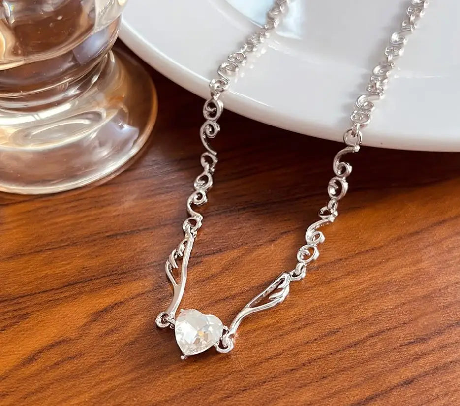 Simple Hip Hop Butterfly Tassel Choker Necklace For Women Teens Girls Punk Link Chain Necklace Party Daily Fashion Jewelry-Dollar Bargains Online Shopping Australia