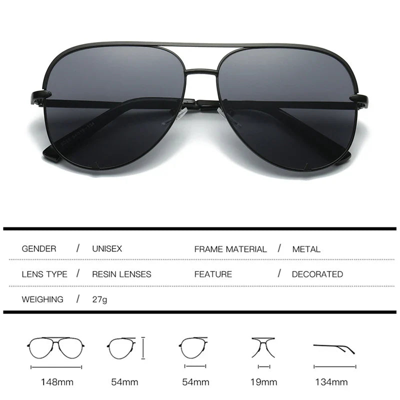 Pilot Aviation Sunglasses Women Shades Retro Classic Gradient Sun Glasses Female Male Luxury Brand Designer-Dollar Bargains Online Shopping Australia