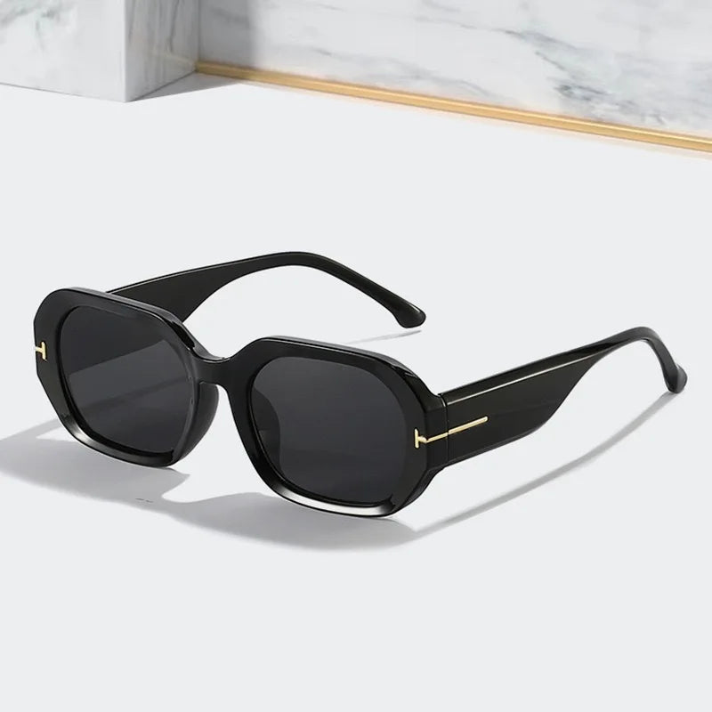 Square Sunglasses Women Retro Black Eyewear Shades UV400 Men Sun Glasses-Dollar Bargains Online Shopping Australia