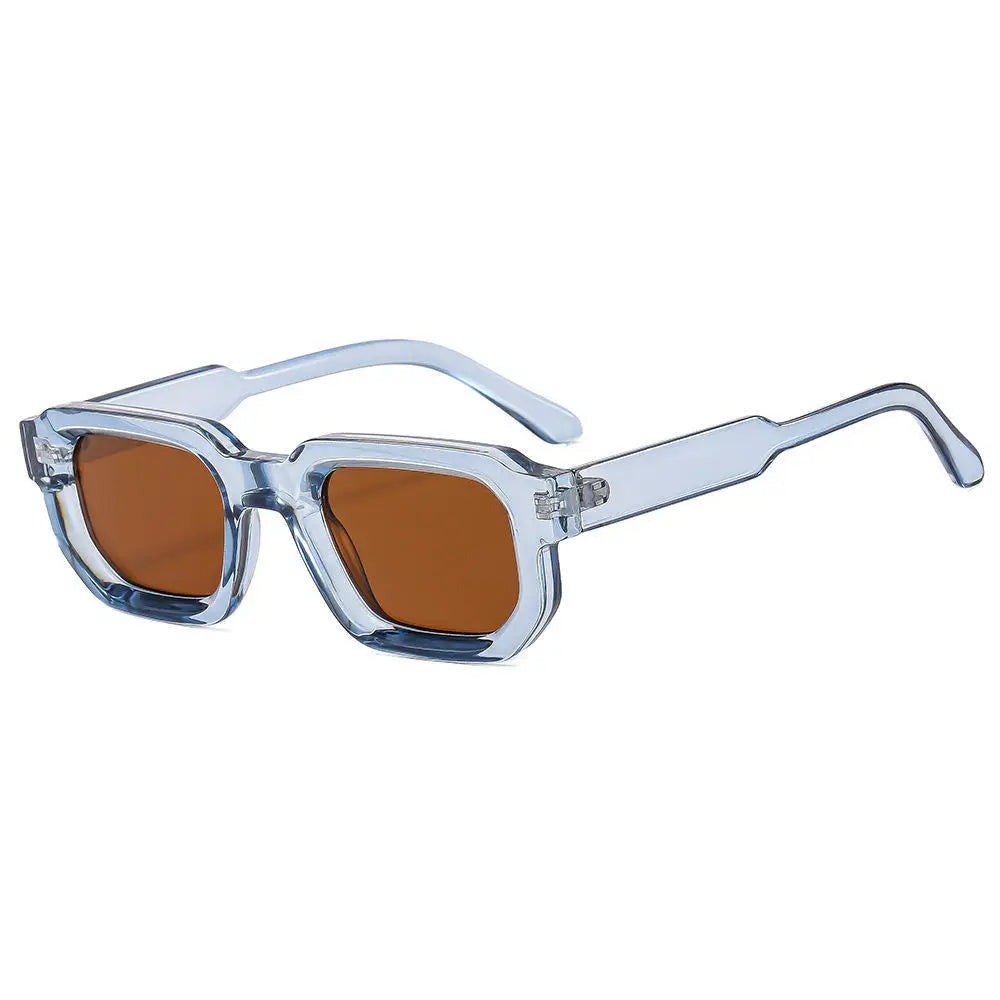 Vintage Rectangle Frame Sunglasses Fashion Retro Sun Glasses Luxury Brand Design UV400 Shades Eyewear Women Goggles-Dollar Bargains Online Shopping Australia