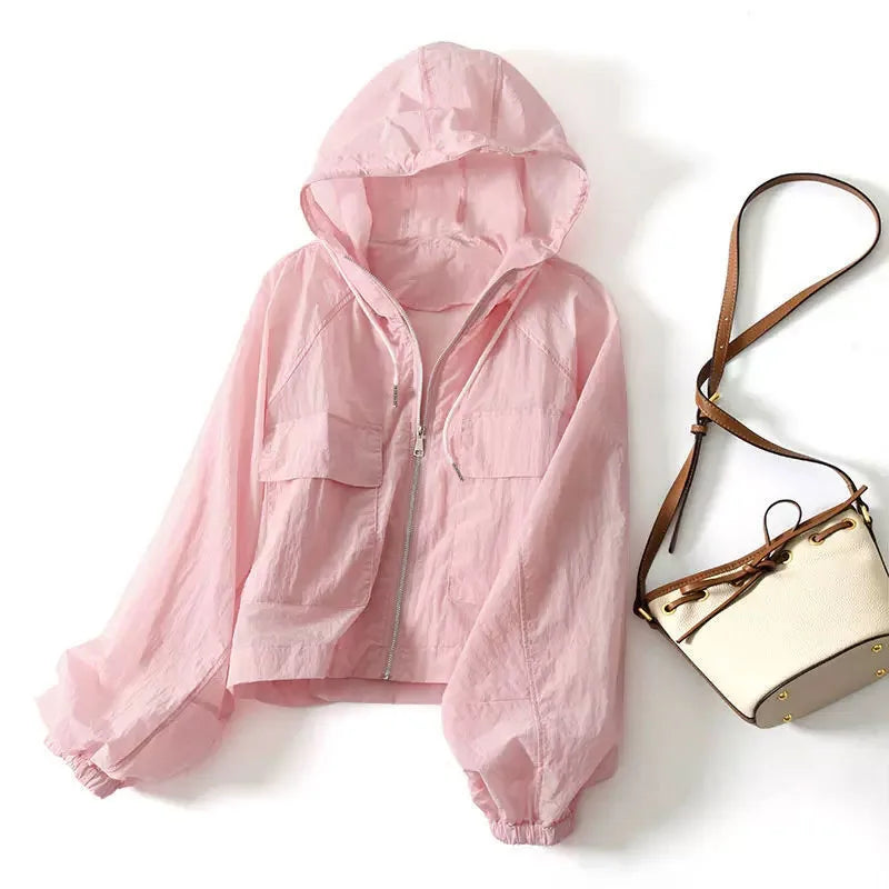 Women Hiking Jacket Summer Waterproof Quick Dry Camping Hunting Clothes Sun-Protective Outdoor Sports Coats Anti UV Windbreaker-Dollar Bargains Online Shopping Australia