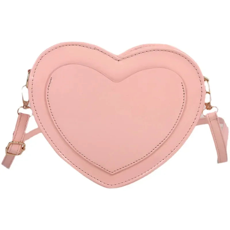 Crossbody Bags Purses Cute Peach Heart Shaped Handbags Trendy Fashion Simple Western Style Popular Bags for Women