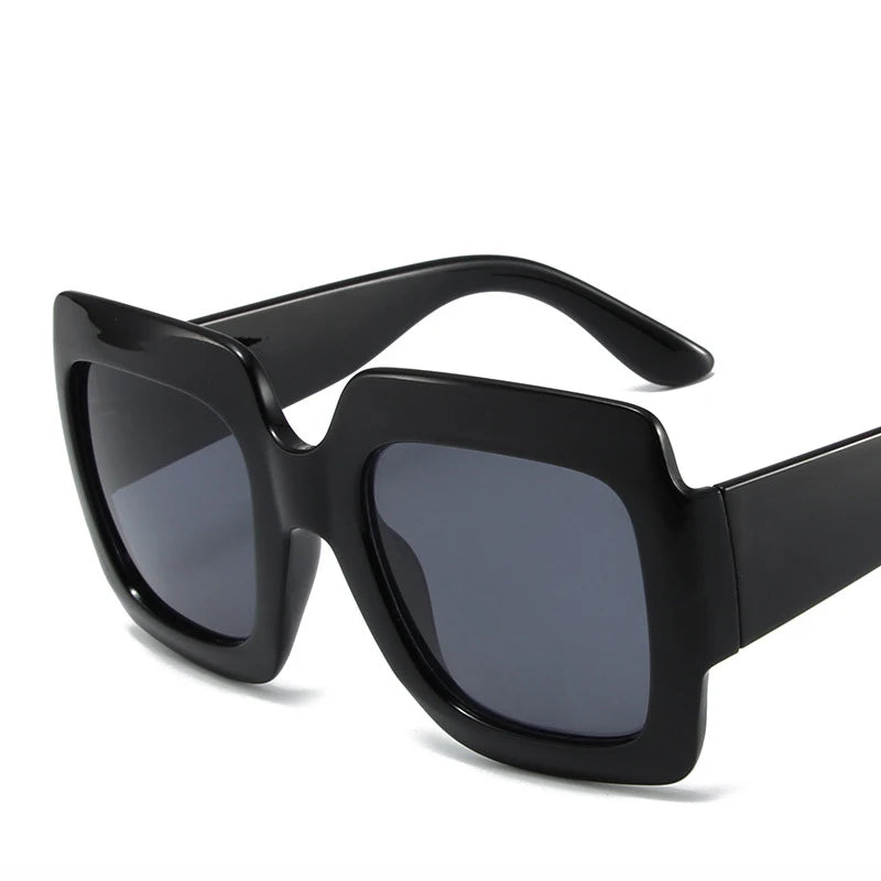 Square Retro Sunglasses Women Oversized Leopard Eyewear Women/Men Glasses Vintage Women-Dollar Bargains Online Shopping Australia
