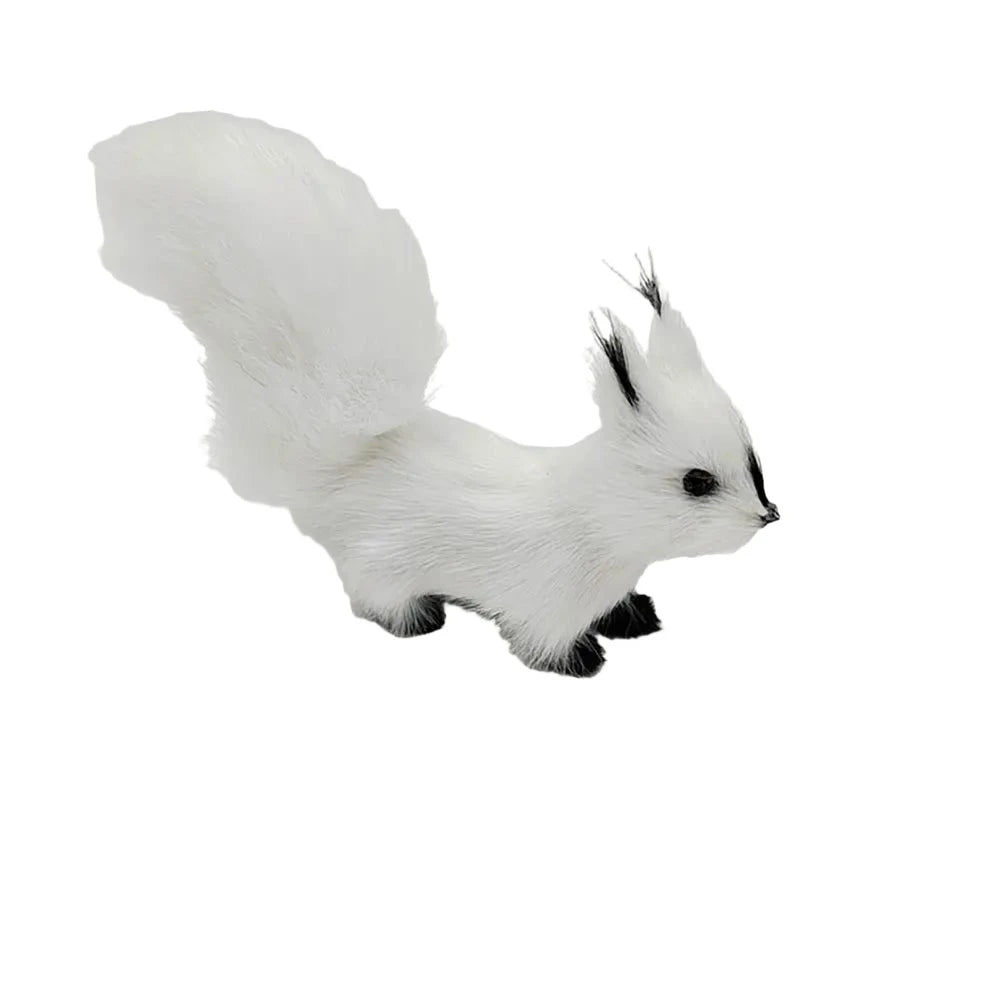 Simulation Rabbit Owl Cat Fox Ornament Furs Squatting Model Home Decoration Animal World with Static Action Figures Gift for Kid-Dollar Bargains Online Shopping Australia