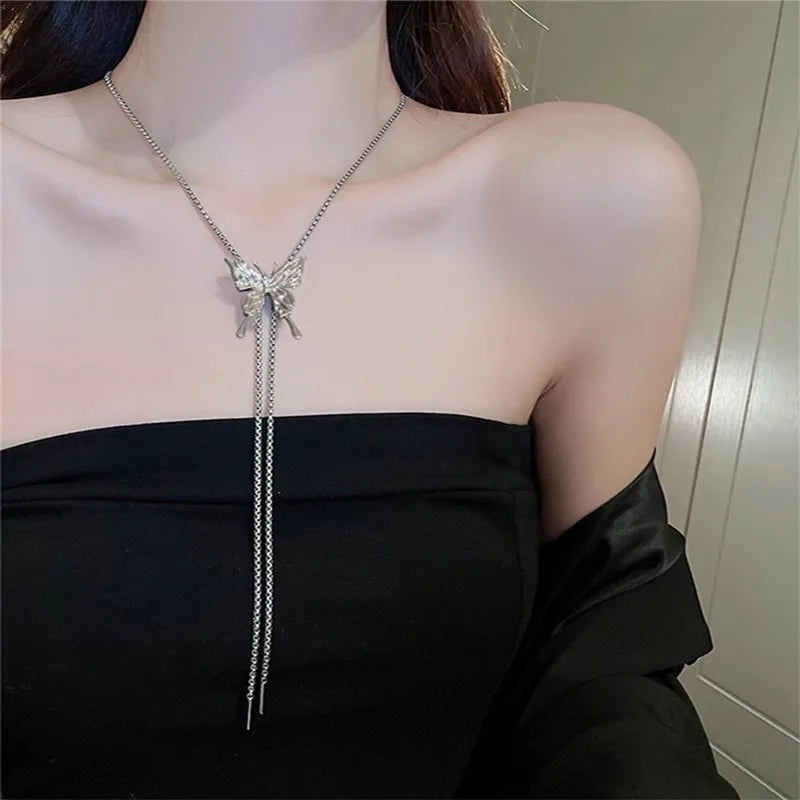 Long Necklaces Pendants Women Geometric Statement Maxi Fashion Crystal Jewelry-Dollar Bargains Online Shopping Australia