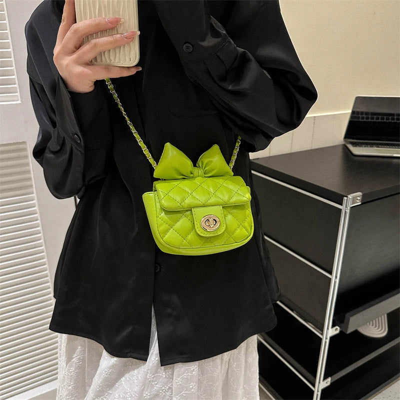 Mini Designer Luxury Shoulder Bag Toddler Princess Baby Girls Pink Bow Handbag Little Girl Cute Crossbody Purse-Dollar Bargains Online Shopping Australia
