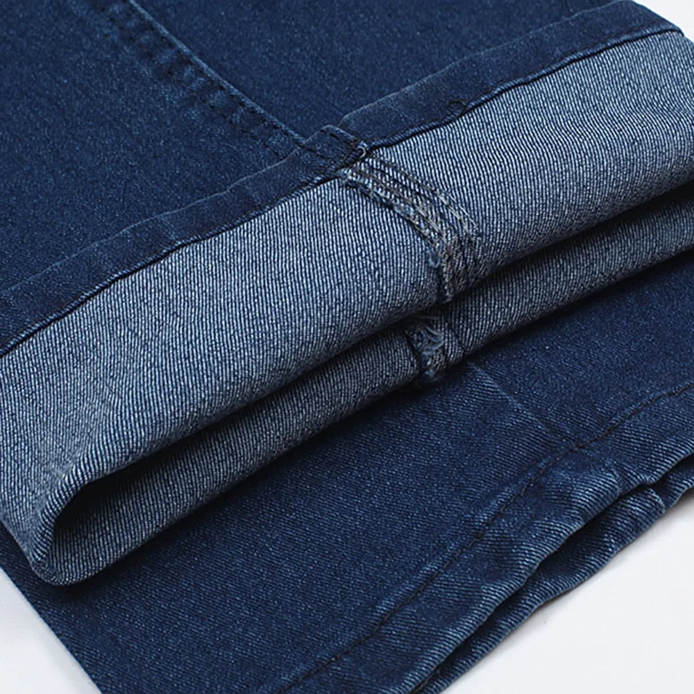 Stretch Slim Fit Men's Jeans Designer High Quality Classic Denim Pants Summer Baggy Jeans Men Fashion Elasticity