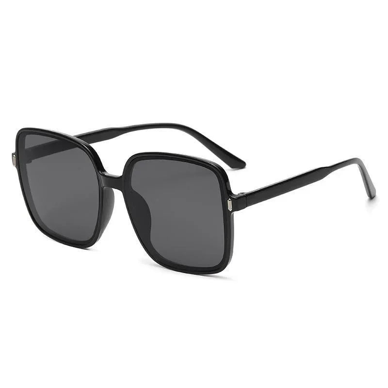 Gradient Sunglasses Female Ins Big Box Fashion Retro Square Sunglasses-Dollar Bargains Online Shopping Australia