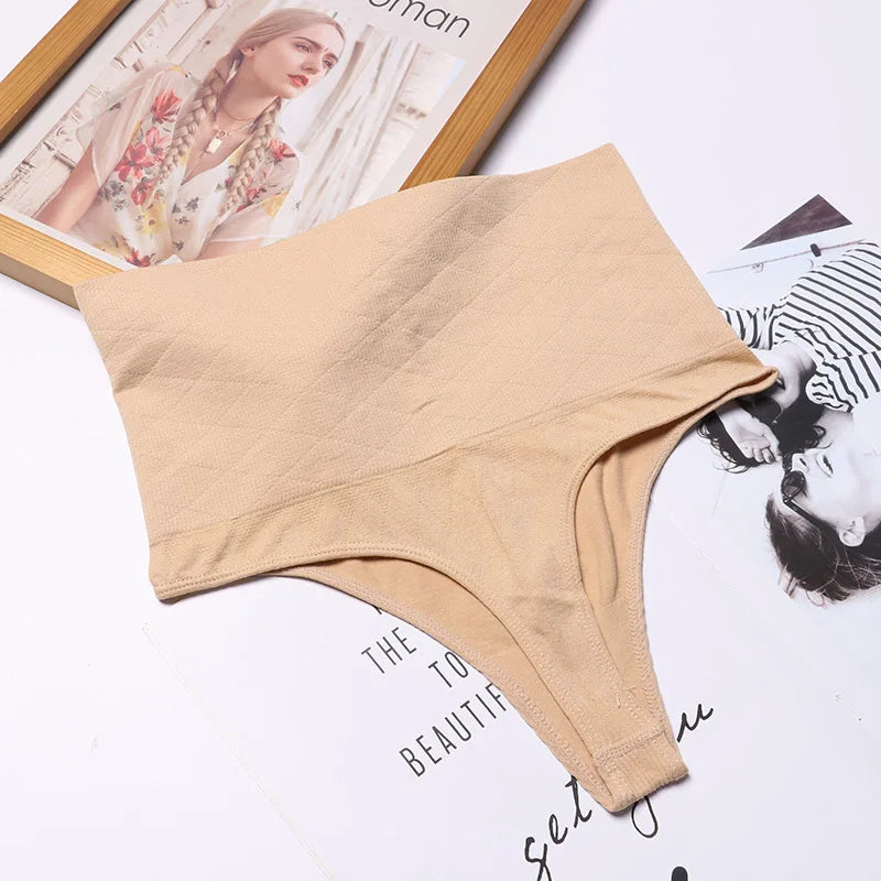 High Waist Trainer Women Tummy Slimming Control Panties Body Shaper Butt Lifter Thong Panty Shapewear Underwear Plus-Dollar Bargains Online Shopping Australia