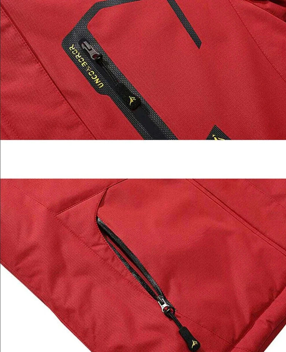 Fleece Lining Mountain Jackets Mens Hiking Jackets Outdoor Removable Hooded Coats Ski Snowboard Parka Winter Outwear-Dollar Bargains Online Shopping Australia