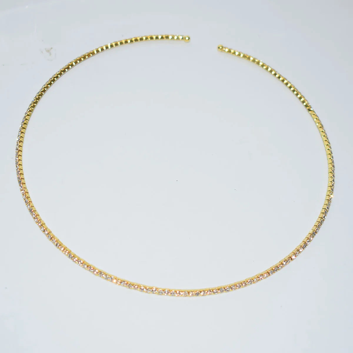 Necklace Women Simple Classic Rhinestones Choker Neck Necklaces Jewelry Open Collar Gift-Dollar Bargains Online Shopping Australia