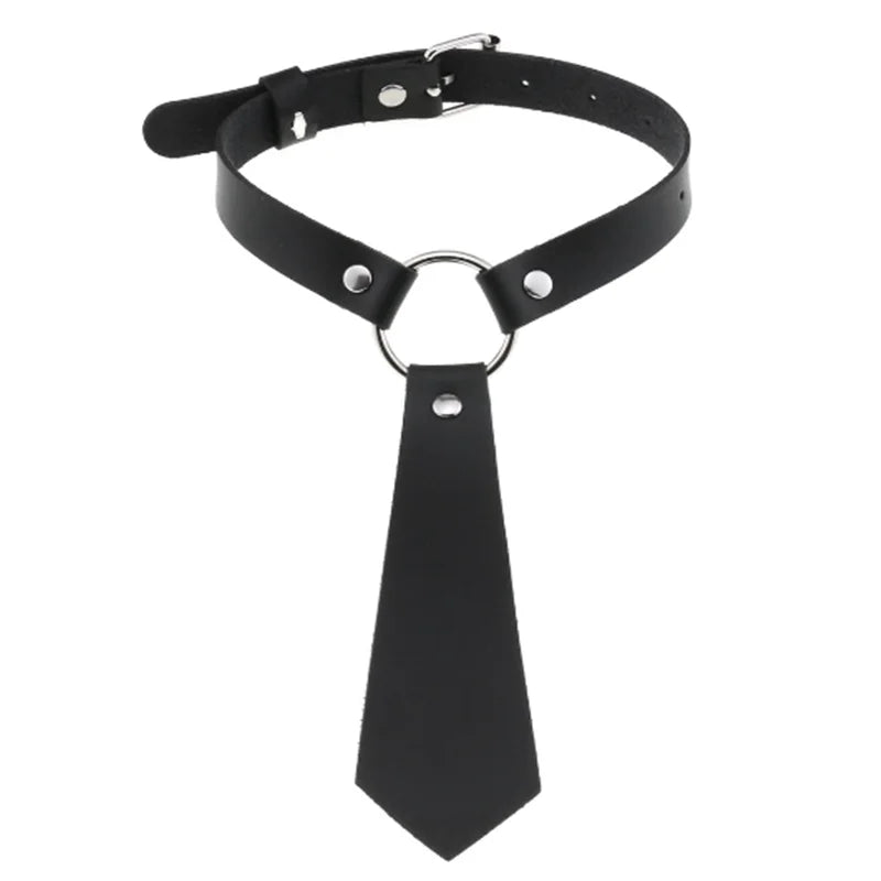 Harajuku Cosplay Rivet Punk Rock Gothi Women Collar Sexy PU Leather Heart Cross Spike Hip Hop Bondage Choker Jewelry-Dollar Bargains Online Shopping Australia