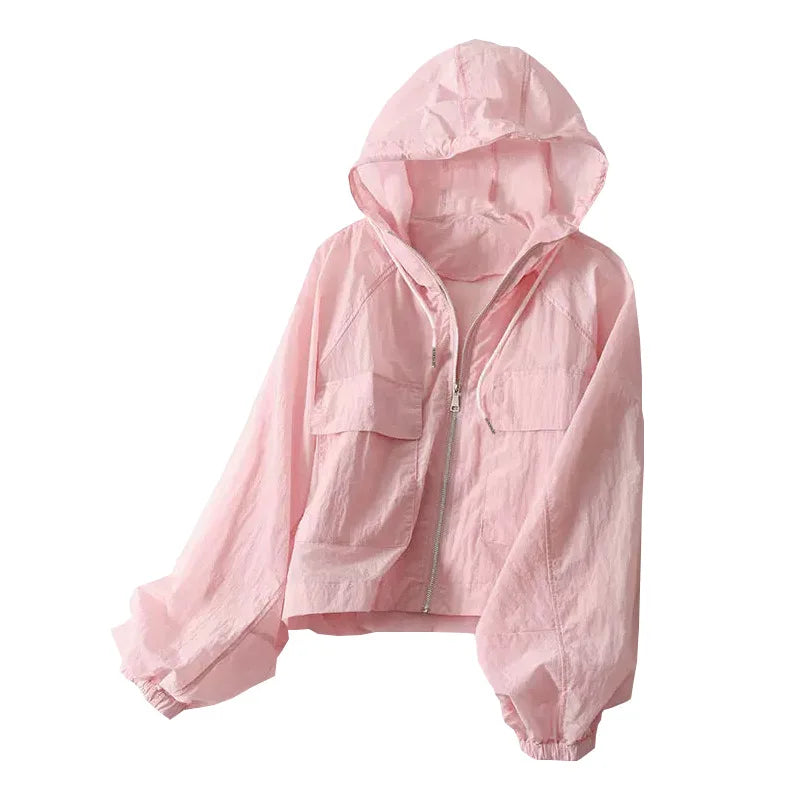 Women Hiking Jacket Summer Waterproof Quick Dry Camping Hunting Clothes Sun-Protective Outdoor Sports Coats Anti UV Windbreaker-Dollar Bargains Online Shopping Australia