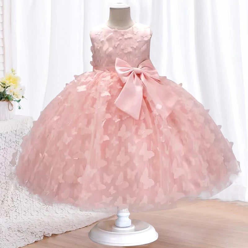 Kids Tutu Birthday Princess Party Dress for Girls Infant Lace Children Bridesmaid Elegant Dress for Girl baby Girls Clothes-Dollar Bargains Online Shopping Australia