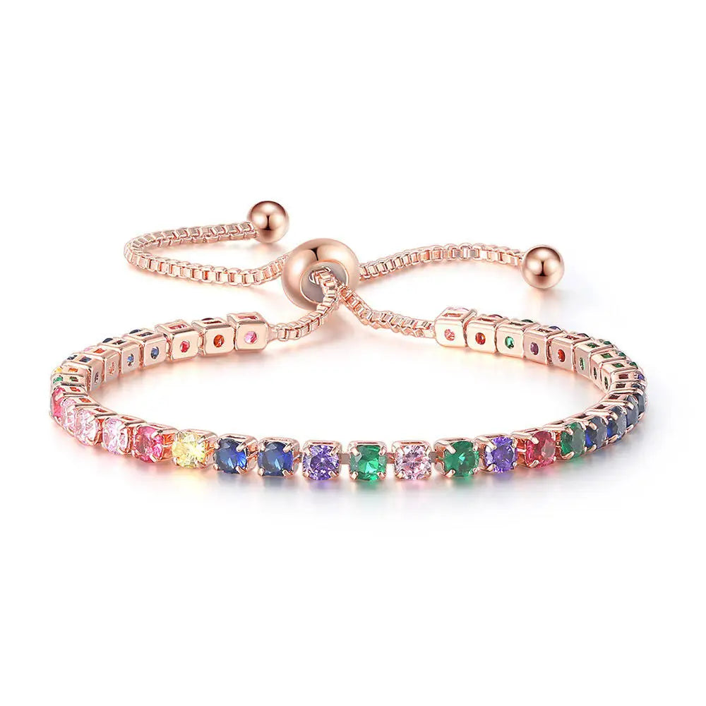 Women Gifts Bracelet Chains Stainless Steel 3 Color Set Bracelets Bangles Accessory Bracelets-Dollar Bargains Online Shopping Australia