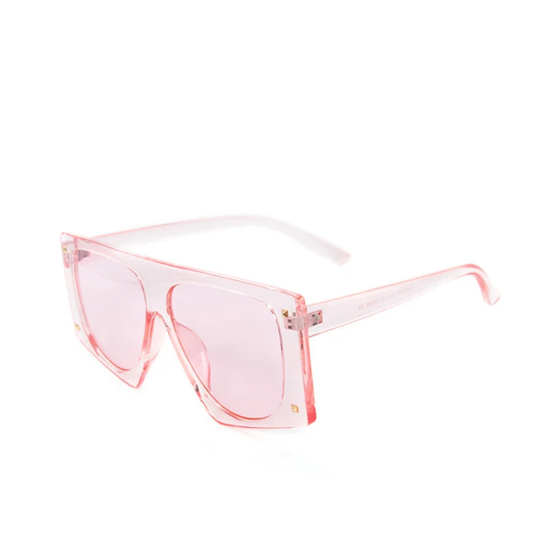 Punk Leopard Sunglasses Women Sexy Oversized Sun Glasses Men UV400 Gradient Shades Steampunk Goggles Eyewear-Dollar Bargains Online Shopping Australia