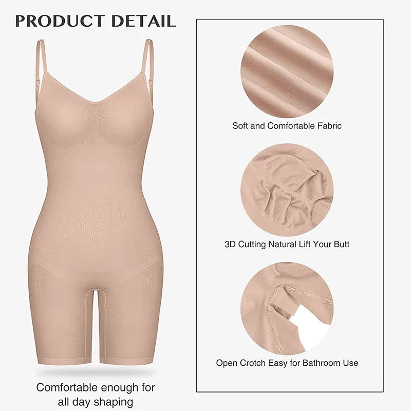 Sculpting Girdles Bodysuit Shapewear Seamless Waist Trainer Body Shaper Women Tummy Control Butt Lifter Corset-Dollar Bargains Online Shopping Australia