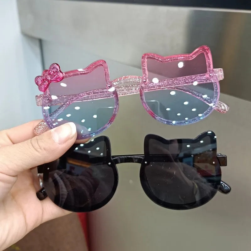 Summer Children Cute Sunglasses Acrylic Bow Outdoor UV Protection Sun Glasses Baby Girls Classic Kids Boy UV400 Eyewear-Dollar Bargains Online Shopping Australia