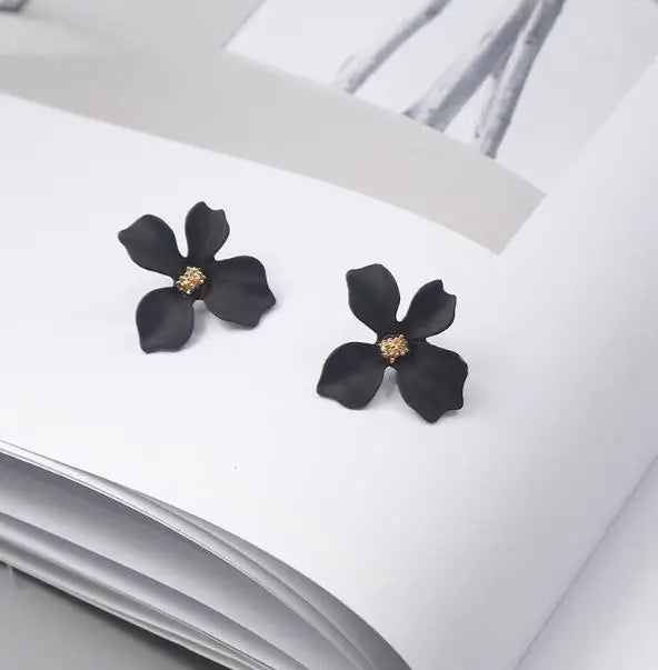 Flower Earrings For Women Fashion Sweet Earrings Woman Jewelry Colorful Earrings-Dollar Bargains Online Shopping Australia
