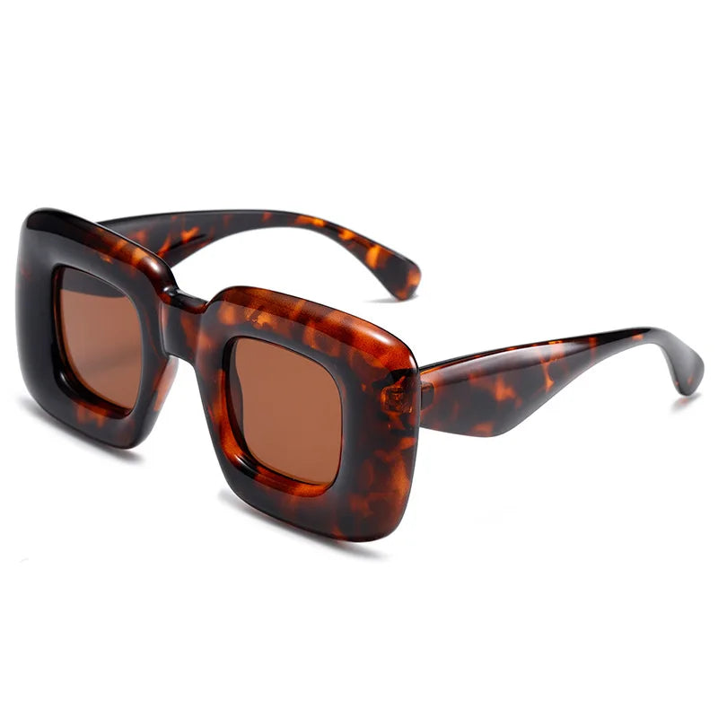 Colorful Square Sunglasses Women Brand Designer UV400 Men Y2K Sun Glasses-Dollar Bargains Online Shopping Australia