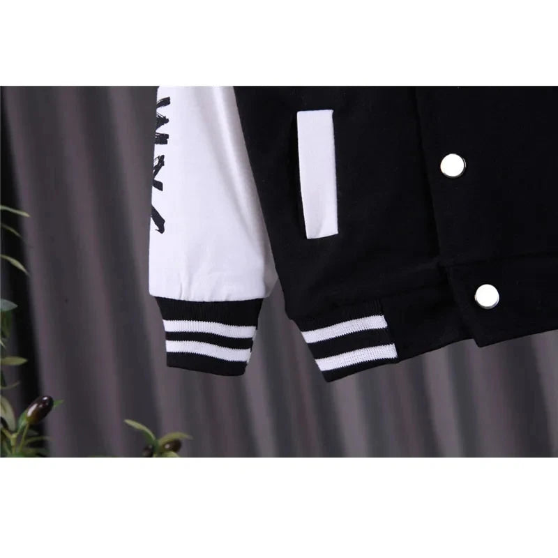 Kids Baseball Clothing Sets Boys Girls Casual Sports Suit Coat Pant 2Pcs Spring Autumn Thin Baby Tracksuit Outfits-Dollar Bargains Online Shopping Australia