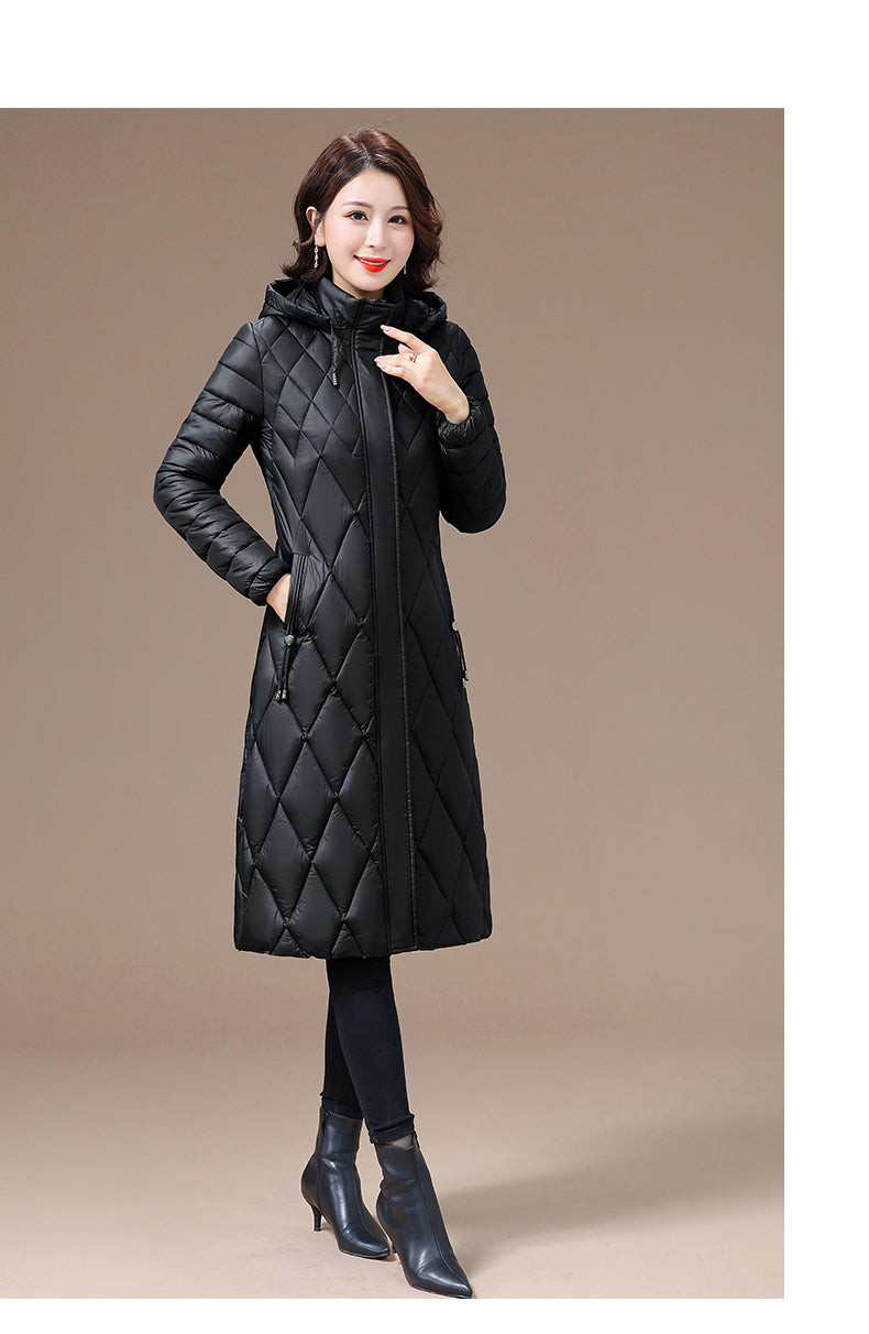 Ladies diamond quilting slim coat women padded jacket fashion jacket-Dollar Bargains Online Shopping Australia