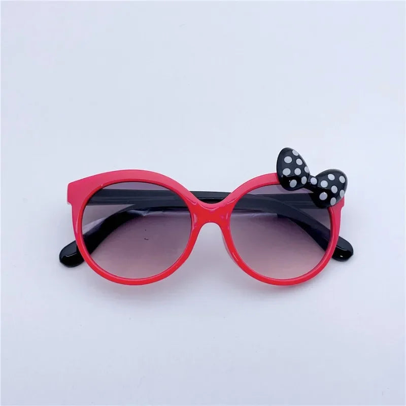 Kids Sunglasses Girls Boys Shiny Bowknot Sun Glasses Lovely Cat Children Eyewear Fashion Gradient Eyeglasses UV400-Dollar Bargains Online Shopping Australia