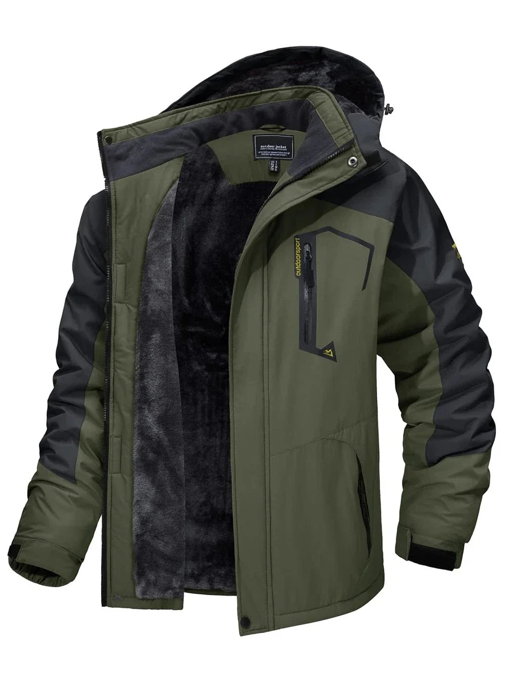 Fleece Lining Mountain Jackets Mens Hiking Jackets Outdoor Removable Hooded Coats Ski Snowboard Parka Winter Outwear-Dollar Bargains Online Shopping Australia