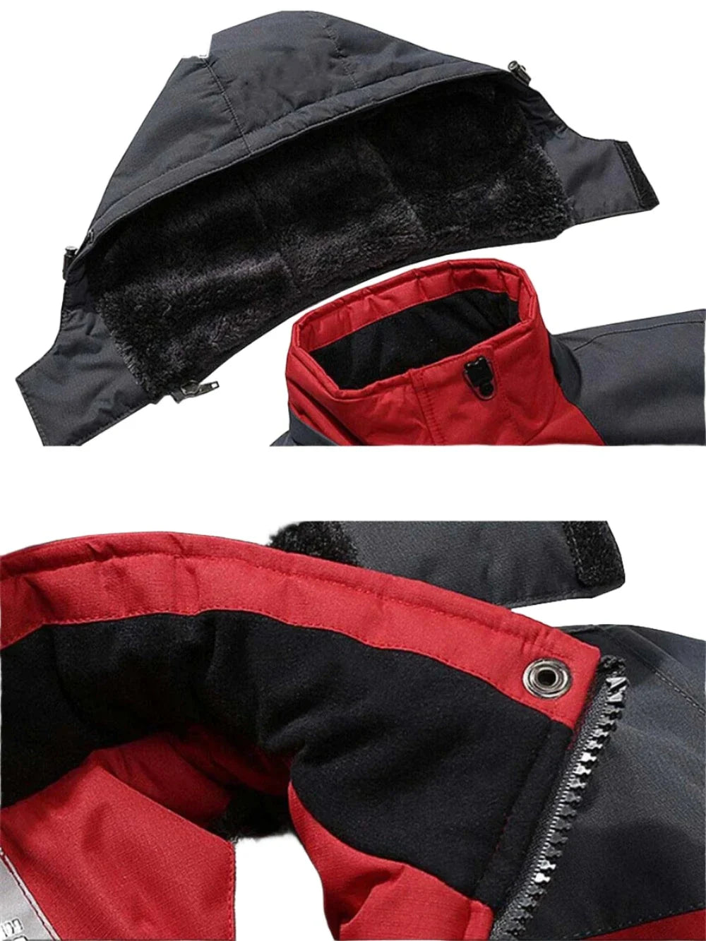 Fleece Lining Mountain Jackets Mens Hiking Jackets Outdoor Removable Hooded Coats Ski Snowboard Parka Winter Outwear-Dollar Bargains Online Shopping Australia