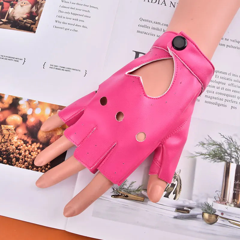 Gold Silver Wet Look Fake Leather Metallic Gloves Evening Party Performance Mittens Women Sexy Elbow Length Long Latex Gloves-Dollar Bargains Online Shopping Australia