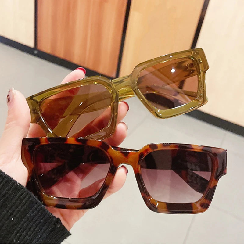 Square Candy Color Sunglasses Women Retro Punk UV400 Men Sun Glasses-Dollar Bargains Online Shopping Australia