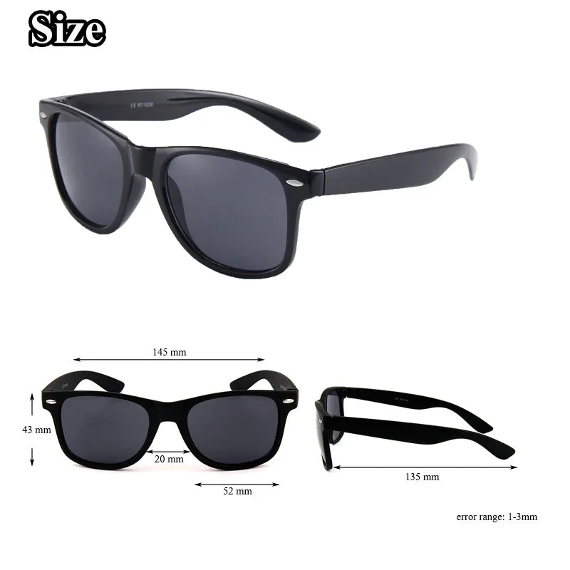 Classic Sunglasses Men Women Square Frame Driving Fishing Sunglasses Travel Sun Glasses Male Goggles Sports UV400 Eyewear-Dollar Bargains Online Shopping Australia