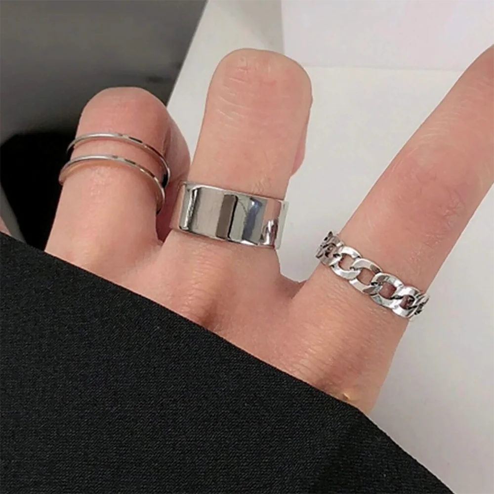 Drip Oil Love Set Ring For Women Simple Light Luxury Ladies Smiley Butterfly Jewelry Birthday Party Gifts-Dollar Bargains Online Shopping Australia