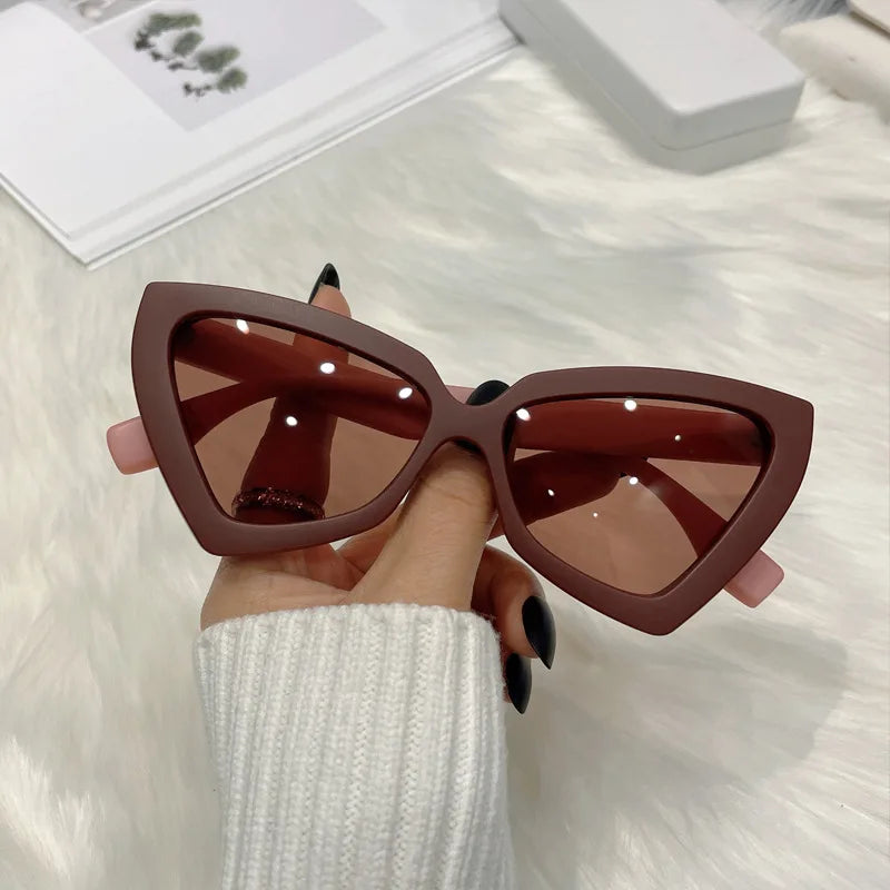 Cat Eye Sunglasses Female Luxury Brand Designer Sun Glasses for Women Travelling Sun Shades-Dollar Bargains Online Shopping Australia