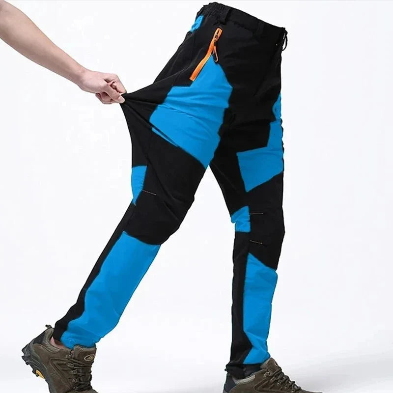 Men Male Summer Thin Breathable Elastic Camping Trekking Fishing Climbing Hiking Outdoor Trousers Quick Dry Sport Pants-Dollar Bargains Online Shopping Australia
