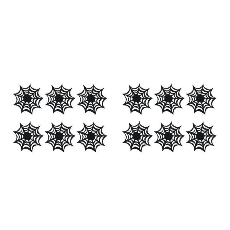 1/2/3PCS Coasters Spider Web Decorative Halloween Themed Decorarion Supplies Doilies Placemats for Store Home-Dollar Bargains Online Shopping Australia