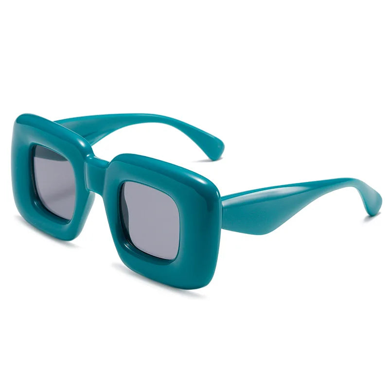 Colorful Square Sunglasses Women Brand Designer UV400 Men Y2K Sun Glasses-Dollar Bargains Online Shopping Australia