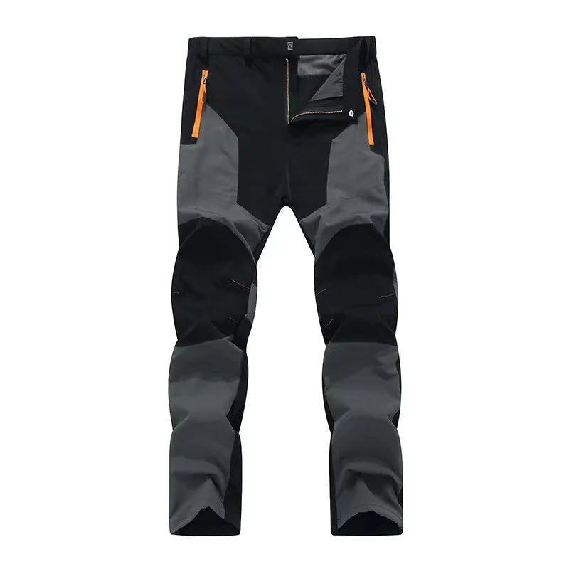 Men Male Summer Thin Breathable Elastic Camping Trekking Fishing Climbing Hiking Outdoor Trousers Quick Dry Sport Pants-Dollar Bargains Online Shopping Australia