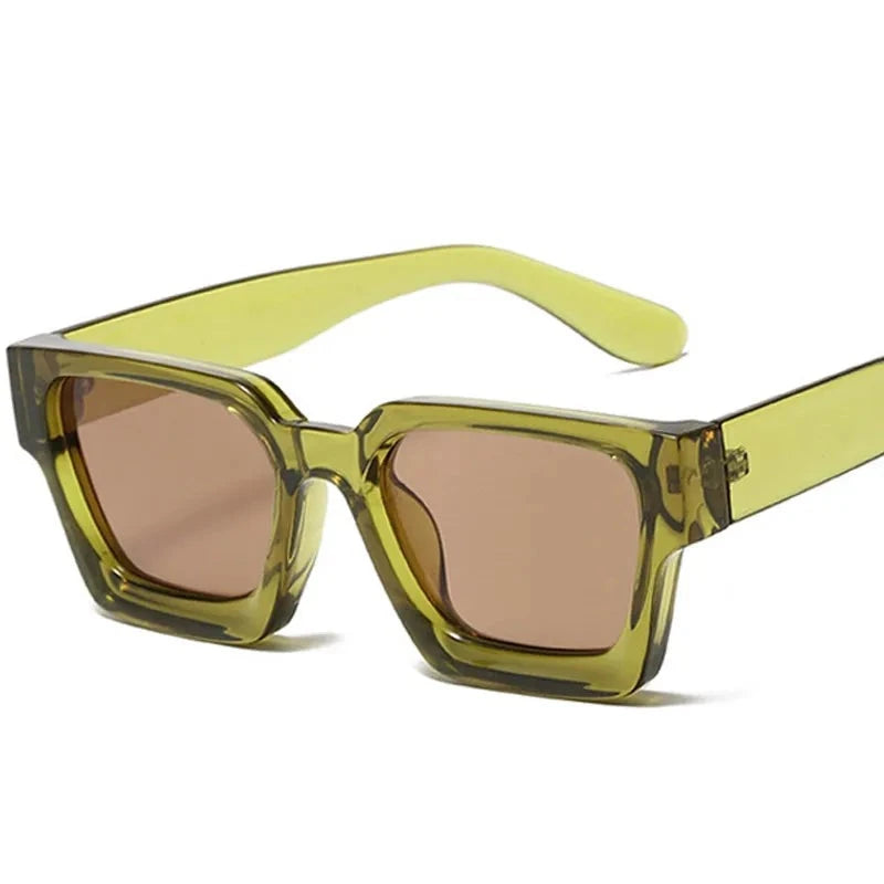 Square Candy Color Sunglasses Women Retro Punk UV400 Men Sun Glasses-Dollar Bargains Online Shopping Australia