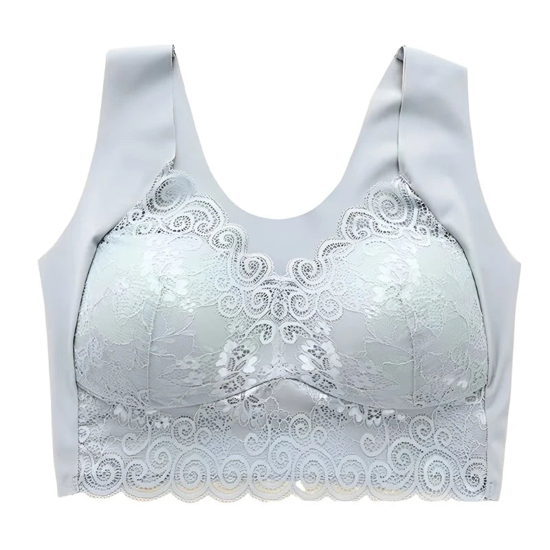 Women Lace Bra Camisole Underwear Breathable V Neck Gather Up Soft-Dollar Bargains Online Shopping Australia