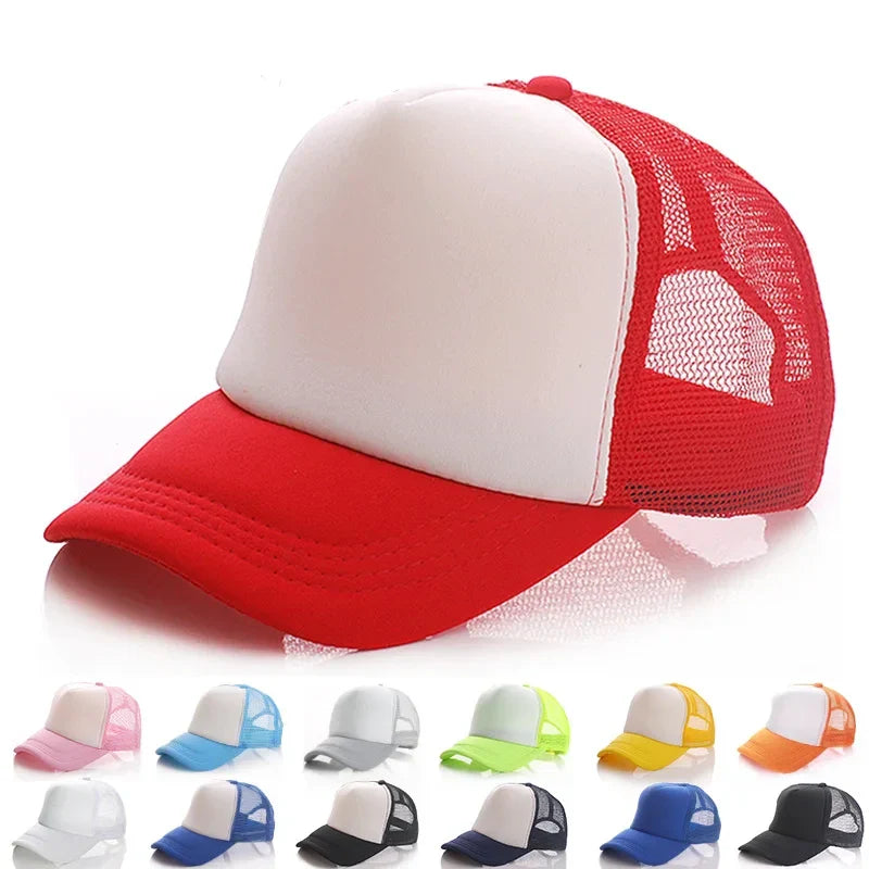 Blank Hats Baseball Cap Snapback Hat For Boy Men Women Adjustable Hats Fashion New Sports Advertising Caps